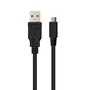 Ewent EC1020 Cable USB 2.0 tipo A a Micro USB, 1.8 metros, Negro