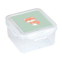 Safta Fiambrera Preescolar Zorrito 13x7,5x13cm