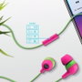 Auriculares Intrauditivos Trust Buddi Kids 23420/ con Micrófono/ Jack 3.5/ Rosas y Verdes