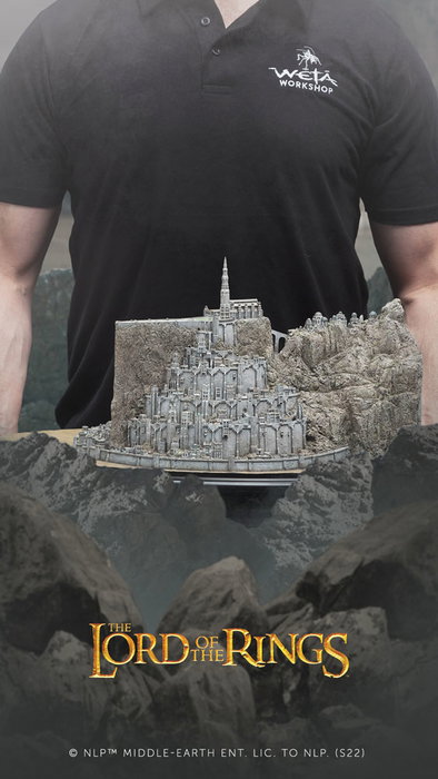 El Señor de los Anillos Estatua Minas Tirith 21 cm
