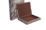 DKD Home Decor Set de 2 Cajas para Libros Tropical Verde