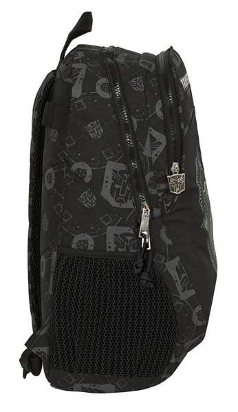 Mochila Escolar Transformers Negro 32 x 44 x 16 cm