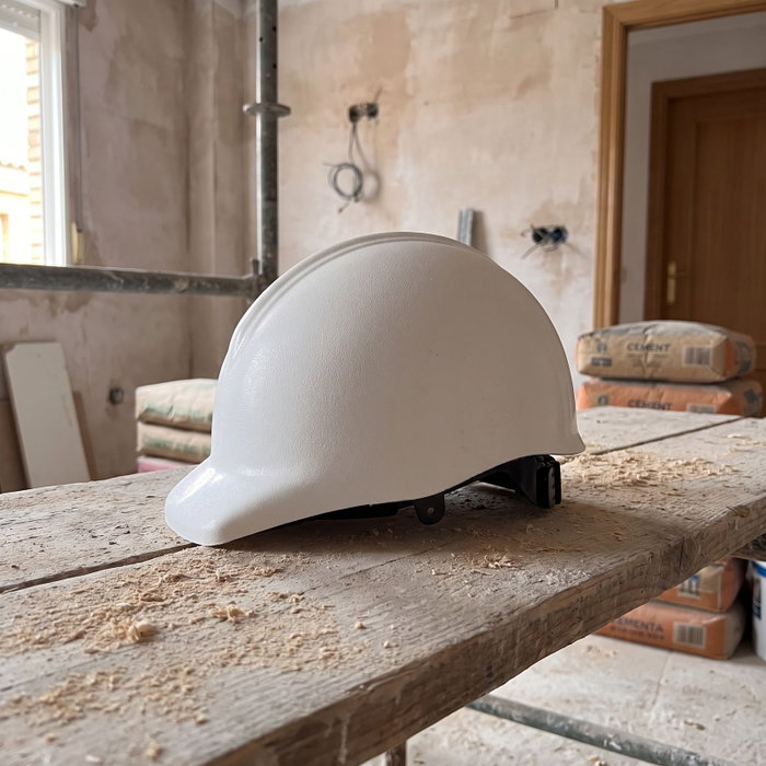 NZI Casco de construcción CT-1 Blanco