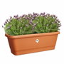 Elho ELH8711904527556 Balconiere M - Marrón - Balcón exterior - 100% reciclado - L 52 x B 20 x H 18 cm