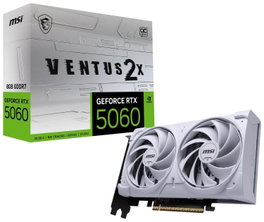 MSI GeForce RTX 5060 8G VENTUS 2X OC WHITE GDDR7