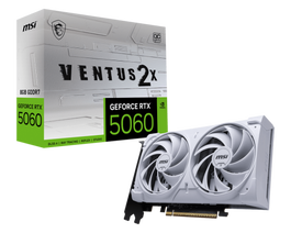 MSI GeForce RTX 5060 8G VENTUS 2X OC WHITE NVIDIA Tarjeta Gráfica 8 GB GDDR7