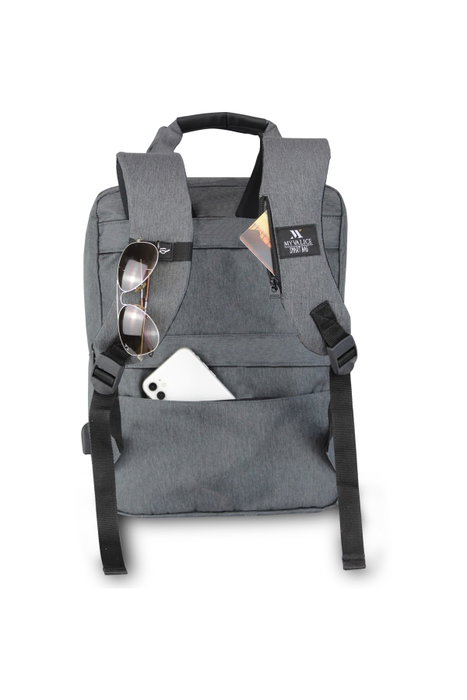 Zoozie Bags 2225 Bolsa para Portátil Resistente al Agua con Puerto USB, hasta 15.6 Pulgadas, Color Fume Zoozie Bags 2225 Bolsa para Portátil Resistente al Agua con Puerto USB, hasta 15.6 Pulgadas, Color Fume