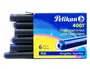 Pelikan 4001 Cartuchos de Tinta para Pluma Azul Real Caja 6 Unidades