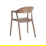 Silla Apilable Marrón Pp Contract 52 X 52 X 80 cm (Set de 2)
