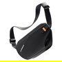 Inateck FB01001 Bolso de Hombro Unisex Negro A Prueba de Salpicaduras Resistente al Agua Poliéster