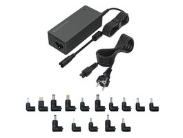 Conceptronic OZUL08B15 Cargador Universal Portátil 90W Automático 15V-20V 6.0A con 15 Tips