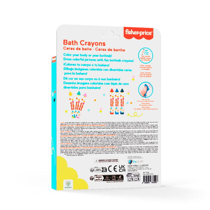 Fisher Price Pack 6 Ceras De Baño 920D00302