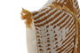 DKD Home Decor Pack de 2 Cojines de Algodón Multicolor con Aplicaciones