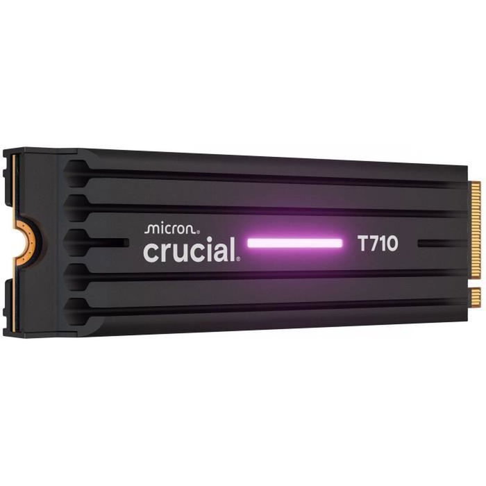 Crucial T710 SSD 4 TB M.2 con Disipador Térmico