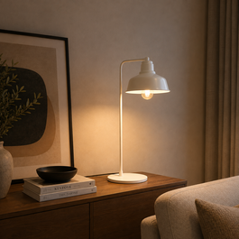 GreenIce Deco Lámpara de Mesa Baoding Blanco