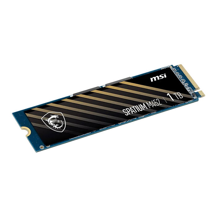 MSI SPATIUM M452 M.2 1 TB NVMe PCIe Gen4 x4 MSI SPATIUM M452 M.2 1 TB NVMe PCIe Gen4 x4