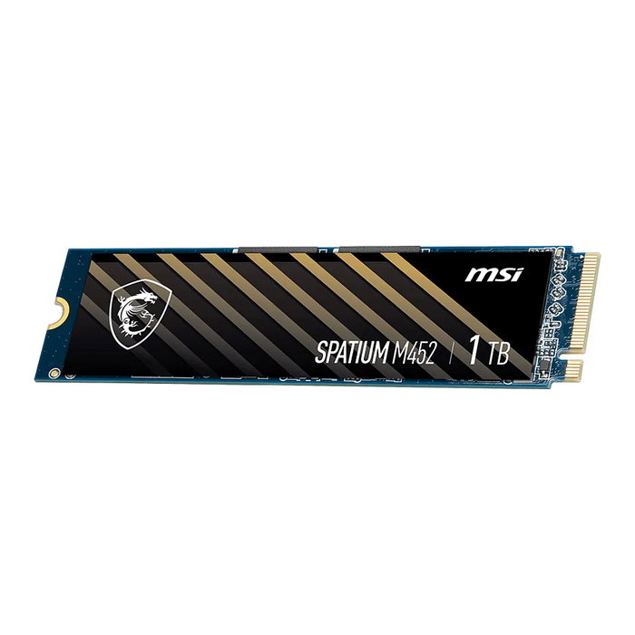 MSI SPATIUM M452 M.2 1 TB NVMe PCIe Gen4 x4 MSI SPATIUM M452 M.2 1 TB NVMe PCIe Gen4 x4