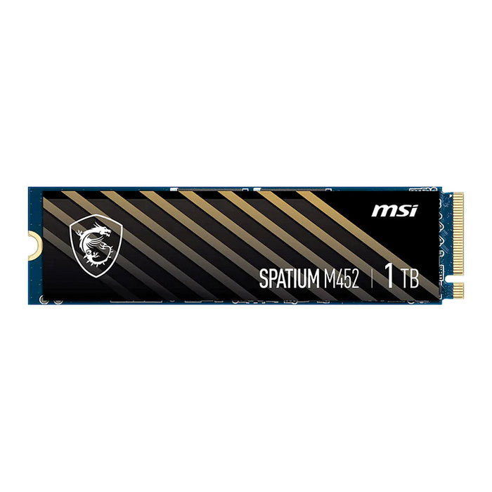 MSI SPATIUM M452 M.2 1 TB NVMe PCIe Gen4 x4 MSI SPATIUM M452 M.2 1 TB NVMe PCIe Gen4 x4