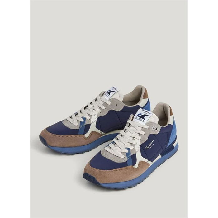 Zapatillas Casual Hombre Pepe Jeans Brit Prints Marrón claro