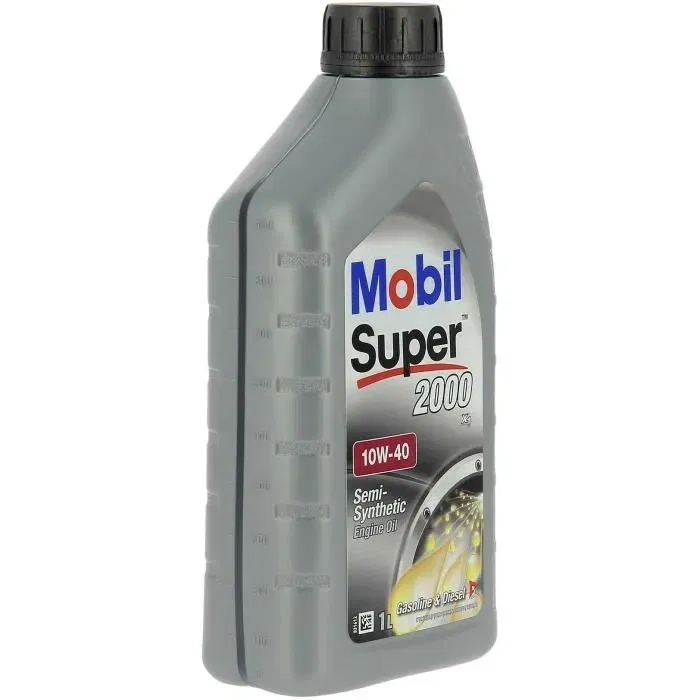 Mobil S2000 Contenedor de Aceite de Motor 10W40 1 L 4 Estaciones