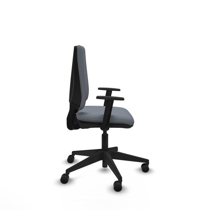 PIQUERAS Y CRESPO Silla de oficina Elche Gris con mecanismo Contacto permanente PIQUERAS Y CRESPO Silla de oficina Elche Gris con mecanismo Contacto permanente