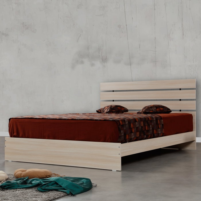 Hanah Home Somier Doble Fuga 160 - Roble, Experiencia, confort de lujo y durabilidad
