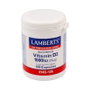LAMBERTS Vitamina D3 1000 UI, 120 cápsulas
