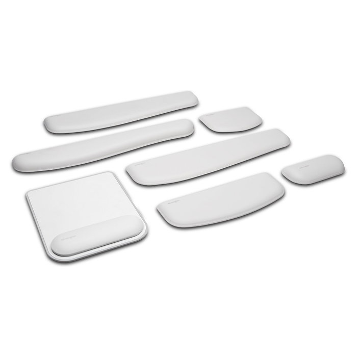 Kensington Alfombrilla de Ratón con Reposamuñecas ErgoSoft, Mousepad para Oficina y Gaming, Gran Tamaño