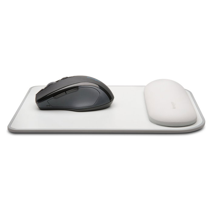 Kensington Alfombrilla de Ratón con Reposamuñecas ErgoSoft, Mousepad para Oficina y Gaming, Gran Tamaño