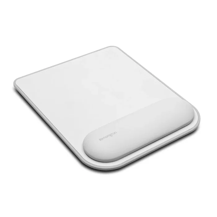 Kensington K50437EU Alfombrilla de Ratón con Reposamuñecas ErgoSoft, Gris, Ergonómico, Acolchado de Gel, Superficie de Alto Rendimiento, Antideslizante