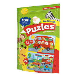 Juego Imagiland Bolsa Puzle Progresivo 12/24 La Ciudad