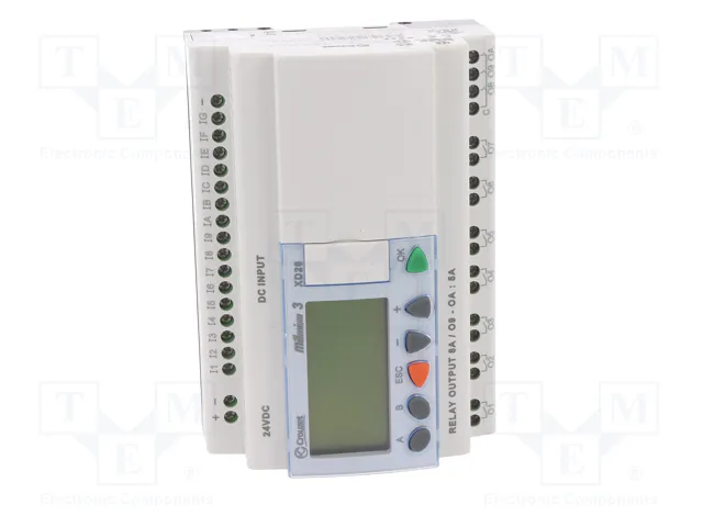 CROUZET Millenium 3 Essential Relé Programable 24V DC