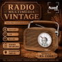 SAMI Radio Sami Vintage 3 bandas madera AC/batería multimedia