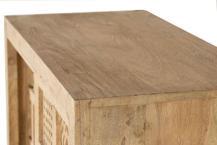 GINER Y COLOMER Aparador Madera de Mango y Patas de Metal Natural 90 cm