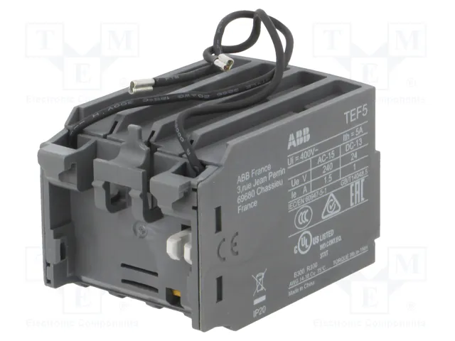 ABB TEF5-OFF Relé de tiempo 240VAC ABB TEF5-OFF Relé de tiempo 240VAC