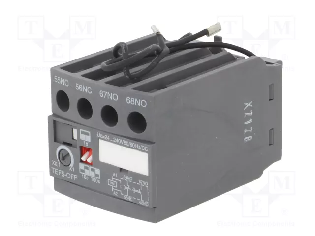 ABB TEF5-OFF Relé de tiempo 240VAC ABB TEF5-OFF Relé de tiempo 240VAC