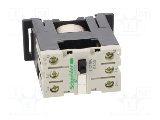 SCHNEIDER ELECTRIC Contactor TeSys SK LC1SK0600B7 2-polar 24VAC 6A SCHNEIDER ELECTRIC Contactor TeSys SK LC1SK0600B7 2-polar 24VAC 6A