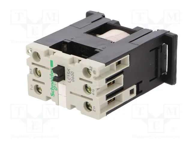 SCHNEIDER ELECTRIC Contactor TeSys SK LC1SK0600B7 2-polar 24VAC 6A SCHNEIDER ELECTRIC Contactor TeSys SK LC1SK0600B7 2-polar 24VAC 6A