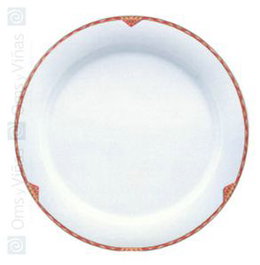 Langenthal Plato Pan Colorado, Plato para Pan, Diámetro 16 cm (Set de 6)