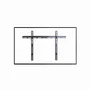 Gembird WM-70F-02 Soporte de Pared para TV Acero Negro, Compatible 37" a 70" (94-177,8 cm), VESA hasta 600x400 mm, Nivel Integrado