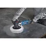 Bosch Professional Pulidora Rotativa GPO 14-180 S, 1400W, 180 mm, con Mango en D y Mango Auxiliar