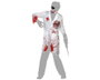 Disfraz Adulto Hombre Doctor Zombie Sangriento para Halloween - Incluye Mascarilla, Parche y Bata