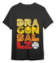 Superplay Camiseta Letters Dragon Ball Z Negro 2XL