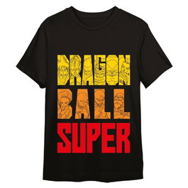 Toei Animation Camiseta Dragon Ball Z Letters Adulto - Talla 2XL (100% Algodón, 165 g)