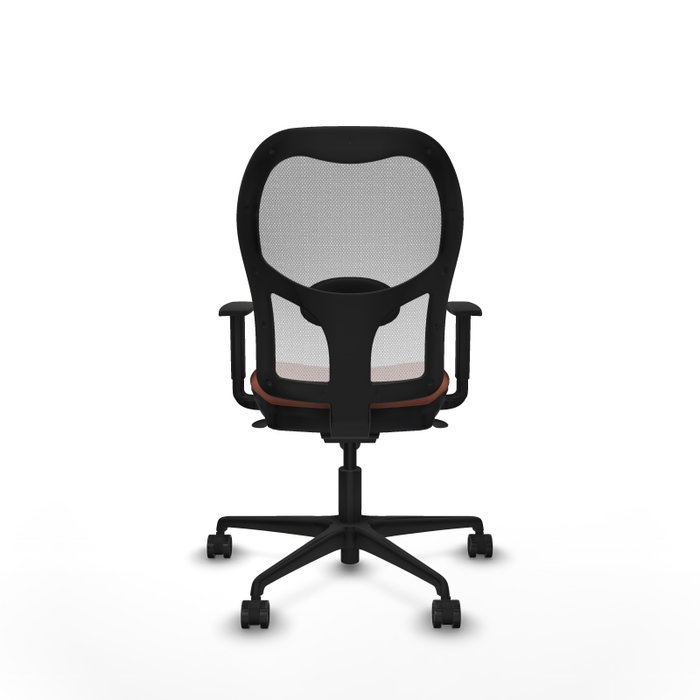 PIQUERAS Y CRESPO Silla de oficina Jorquera Marrón y Blanco PIQUERAS Y CRESPO Silla de oficina Jorquera Marrón y Blanco