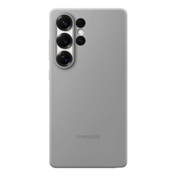 Samsung Funda para Galaxy S25 Ultra de silicona con diseño mate
