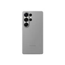 Samsung Funda para Galaxy S25 Ultra de silicona con diseño mate
