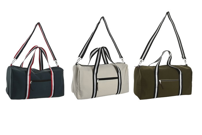 DKD Home Decor Bolso de Nylon para Viaje Pack de 3 Surtido DKD Home Decor Bolso de Nylon para Viaje Pack de 3 Surtido