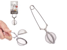 KINVARA Pinza Acero Inoxidable para Infusión 16.5 x 5 x 5 cm (Set de 24)