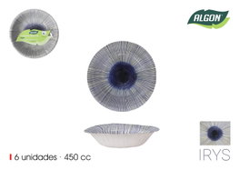 Algon Set de 6 Bol Irys 450cc